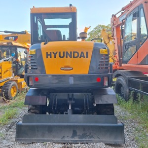 Excavadora de ruedas Hyundai HW60 a precio bajo, nueva excavadora de ruedas Hyundai 60, excavadora de ruedas Hyundai de 6 toneladas a la venta - Product Image 5