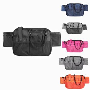 Custom Logo Waterproof Polyester Oxford Portable Medical Belt Nursing <b>Nurse</b> Pouch Waist <b>Bag</b> Fanny Pack - Product Image 1