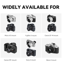 Objectif Fixe 7artisans 35mm F1.4 Mark II APS-C pour Sony E ZVE10 A6000 Fujifilm FX Canon EOS-M Micro 4/3 Epm1 Nikon ZFC Canon RF RP