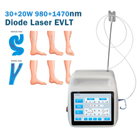 Machine de traitement des varices de haute qualité, best-seller, 50W 980nm 1470nm EVLT, personnalisable directement de l'usine