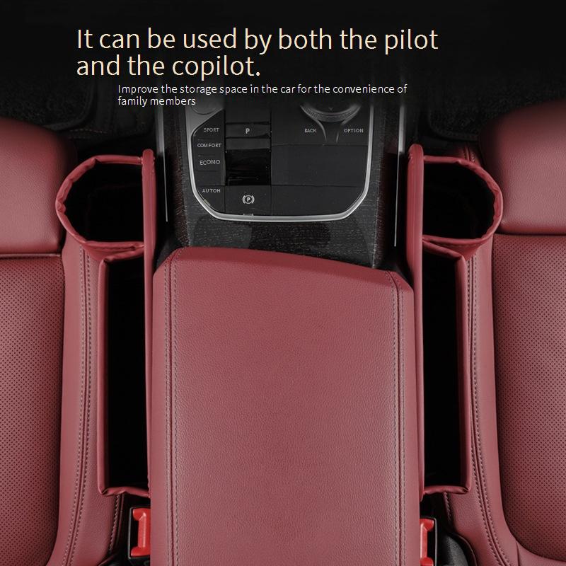 CLS-CS02 Multi-Functional PU Car Seat Gap Filler Organizer - Clicks Brand