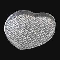 CHINABEES 16 pcs/lot outils d'apiculture coeur forme peigne miel Cassette ensembles comprennent venir miel cadre apiculture abeille abeilles équipement