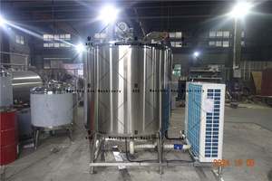 Tanque de Procesamiento de Leche de 500L, Triturador de Queso, Máquina de Elastificación, Tanque de Enfriamiento, Fermentador de Yogur, Pasteurizador, Escurridor, Molde, Prensa, Tina <span class=keywords><strong>para</strong></span> Queso - Product Image 5