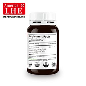 Suplemento Herbal de Saw Palmetto para la Salud de la Próstata en Hombres, Suplemento para Promover la Función del Tracto Urinario, Cápsulas de Saw Palmetto - Product Image 3