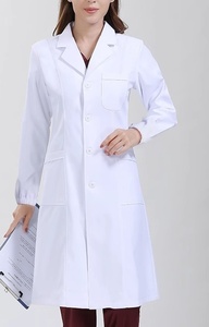 सर्दियों की महिला चिकित्सा डॉक्टरों ने सफेद कोट नर्सिंग पेशेवर लैब कोट सफेद लैकोट्स लैब कोट फैक्ट्री स्क्रब वर्दी - Product Image 5