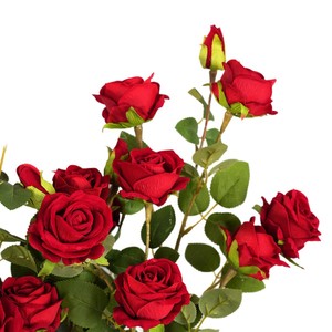 Ramo de Rosas Artificiales Greenway de 30cm-100cm para Decoración de Bodas y San Valentín - Product Image 5