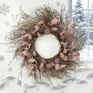 Poignées <span class=keywords><strong>de</strong></span> <span class=keywords><strong>porte</strong></span> naturelles <span class=keywords><strong>de</strong></span> branche d'arbre pour les réunions <span class=keywords><strong>de</strong></span> famille Décorations <span class=keywords><strong>de</strong></span> <span class=keywords><strong>Noël</strong></span> faites <span class=keywords><strong>maison</strong></span> Couronnes d'arbres circulaires - Product Image 3