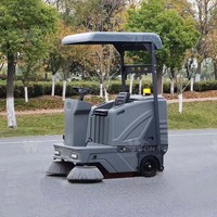 Balayeuse électrique autoportée pour pistes aéroportuaires C350