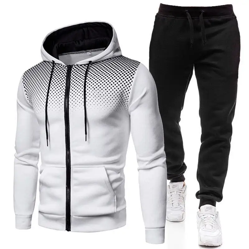 Wholesale OEM Fleece Men's Casual Wear And gym Latest Design Men Tracksuit With Long Sleeve Running Jogging Athletic Sport Set