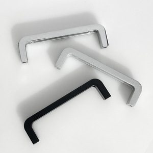 Ls510 Zinc Alloy Handle U Shaped Square Groove Cabinet Furniture Handle Minimalist Design - Product Image 3