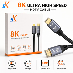 Cable HDMI 2.1 8K UHD 48Gbps con núcleo de cobre chapado en oro para TV, monitor, proyector, PS5 - Product Image 5