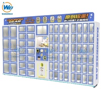 WANGERBAO Novedad: Armario Metálico de Premios para Interiores con Máquina Central de Pago para Venta de Juguetes en Cápsula Gacha
