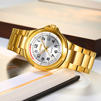 Reloj de Pulsera de Cuarzo para Hombre, Personalizable al por Mayor, Resistente al Agua 3BAR, de Aleación, Moderno, Casual, de Lujo, para Negocios, de Acero Inoxidable