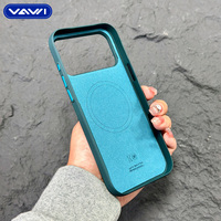 VAWI B455 Étui de téléphone magnétique classique et tendance en PC avec logo personnalisable pour iPhone 17 Pro Max – Coque de luxe OEM