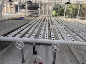 Novo design removível tabela NFT sistema hidroponia para o plantio de vegetais folhosos economizar espaço adicionar mais 20% saída - Product Image 2