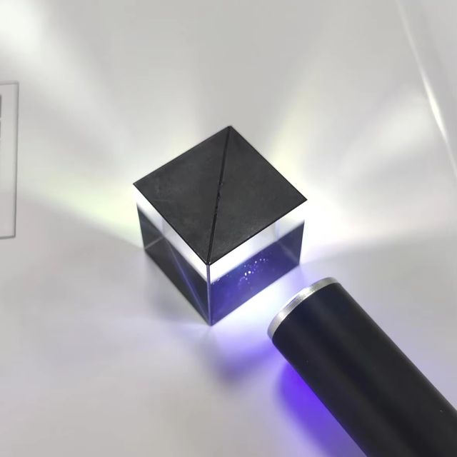 Customizable Optical Beam Splitting Prism Cube Beam Splitter