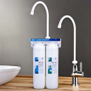 Filtre à eau sous évier haute performance EQB2 avec cartouche remplaçable et design compact pour la purification de l'eau de cuisine - Product Image 1