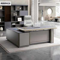 Bureau de direction moderne DIOUSNEW pour PDG, directeur, manager, en bois, pour mobilier de bureau