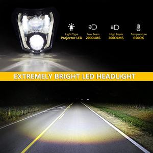 Couvercle de phare pour sport automobile, phare de voiture, LED SMC R 690, carénage Enduro 2016-2019 SX SXF <span class=keywords><strong>125</strong></span> - Product Image 4