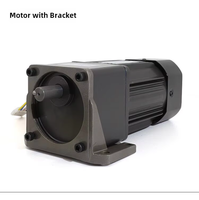 Motorreductor de CA de 140W 220V con control de velocidad reversible, 5RK140RGU-CF, alto par, reductor pequeño, eficiencia IE3, montaje con brida
