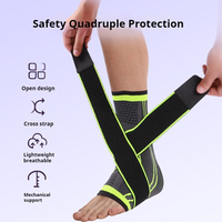 Protection de Cheville Sport Légère et Respirante Antidérapante Support de Cheville pour Football et Basketball