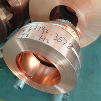 Bande de cuivre sans oxygène C10100 99,99% 10mm*0,1mm 10mm*0,2mm 10 kg Ruban de cuivre