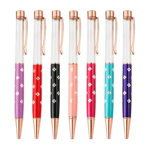 Neue Stil DIY Stift Förderung Stift Körper Geprägte Blume Leere Ball Stift