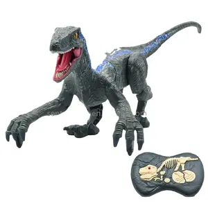 男の子のための恐竜のおもちゃリモコン電子恐竜ロボットインドミスジュラシックワールドTレックスドラゴンクリスマスギフトキッズ