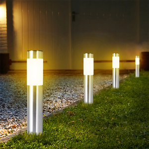 LED خارجي منظر طبيعي شمسي IP65 مقاوم للماء يعمل بالطاقة الشمسية ديكور لساحة الفناء إضاءة الممشى - Product Image 5