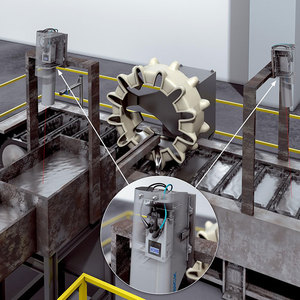 Sensor Láser Industrial de Distancia SICK DT1000-S11112 para Medición de Largo Alcance, Automatización de Almacenes y Navegación AGV - Product Image 5