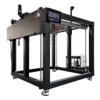 Imprimante 3D FDM grand format industrielle, haute vitesse, grand volume d'impression, cadre robuste pour la fabrication de PLA, ABS, PETG