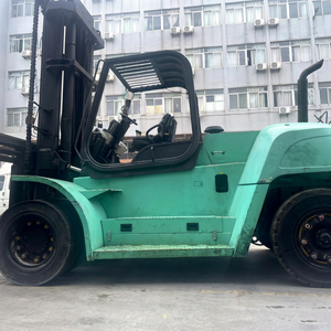 Japanese Original Mitsubishi 15 Ton Diesel Forklift 4.5m Lifting Height 4WD Rough Terrain Engine Side Shift <b>Used</b> 6-Month - Product Image 1