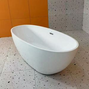 חדש למכירה חם אקרילי חופשי עיצוב מודרני לבן נייד לסביבה ג 'קוזי ספא ג' קוזי עם drainer - Product Image 3