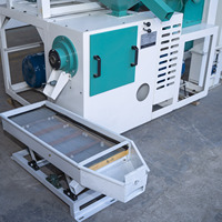 Sunfield Mini moulin à riz semi-industriel commercial à usage intensif Machine de broyage de riz pour paddy Grande fraiseuse de riz agricole