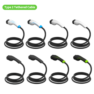 Nhà máy OEM <span class=keywords><strong>EV</strong></span> sạc kết nối loại <span class=keywords><strong>2</strong></span> IEC 62196 loại <span class=keywords><strong>2</strong></span> <span class=keywords><strong>EV</strong></span> cáp duy nhất/ba giai đoạn 16A 32A <span class=keywords><strong>EV</strong></span> sạc phích cắm đầu - Product Image 4