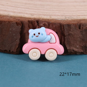 Pánico comprando gatito coche brillante cara pintura accesorios resina caso teléfono resina 3D resina <span class=keywords><strong>para</strong></span> Decoración - Product Image 4
