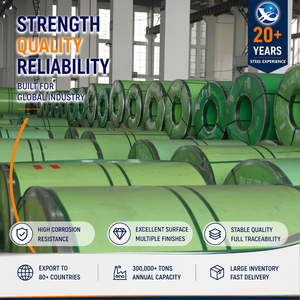 ASTM Standard HL Finish Precision Tension <b>Leveled</b> GB T3280 Stainless Steel Roll for Boiler Manufacturing - Product Image 1