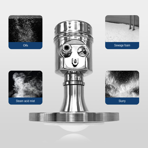 Transmetteur de niveau radar Fournisseur Hebei Précision 0,1% Indicateur de niveau de réservoir <span class=keywords><strong>en</strong></span> aluminium et acier inoxydable Capteur de niveau radar à faible coût - Product Image 4