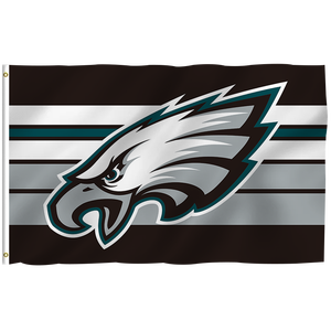 Haute qualité 3x5ft pour équipe de Football <span class=keywords><strong>NFL</strong></span> conception personnalisée bannières Philadelphia Eagles drapeaux 100% Polyester Stock pour toutes les équipes - Product Image 1