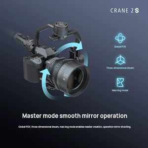 Zhiyun <span class=keywords><strong>Crane</strong></span> <span class=keywords><strong>2S</strong></span> 3-Axis Handheld cardán estabilizador seguimiento enfoque eje bloqueo para Canon Nikon Sony Cámara DSLR <span class=keywords><strong>CRANE</strong></span> <span class=keywords><strong>2S</strong></span> - Product Image 2