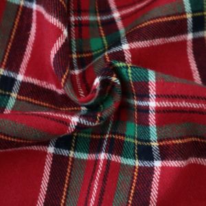 100% algodón Stock escocés tartán tejido Check Plaid tela transpirable hilo teñido Dobby para niñas versátiles/niños <span class=keywords><strong>camisa</strong></span> juguetes bolsas - Product Image 3