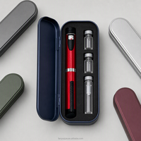 Kit de Mesure de Précision Réglable V1-V3 avec Corps en Verre, Distributeur de Liquide Réutilisable Écologique à Bouchon à Vis