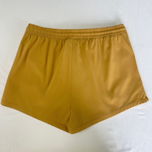 महिलाओं के प्रीमियम त्वरित-शुष्क तैरने के लिए कस्टम ओम ठोस समुद्र तट शॉर्ट्स लोचदार कमर दराज - Product Image 3