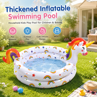 Piscine gonflable épaissie, piscine de jeu pour enfants et bébés à usage domestique