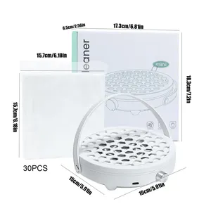 Aspirateur de poussière pour ongles avec 30 filtres, portable, 0-6000 tr/min, faible bruit, extracteur de poussière pour ongles - Product Image 6