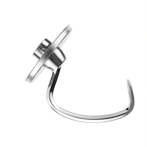 IAGREEA ตะขอเกี่ยวแป้งสแตนเลส 4.5-5 ควอร์ต อุปกรณ์เสริมเครื่องผสมอาหารแบบหัวเอียงคิทเช่นเอด - Product Image 1