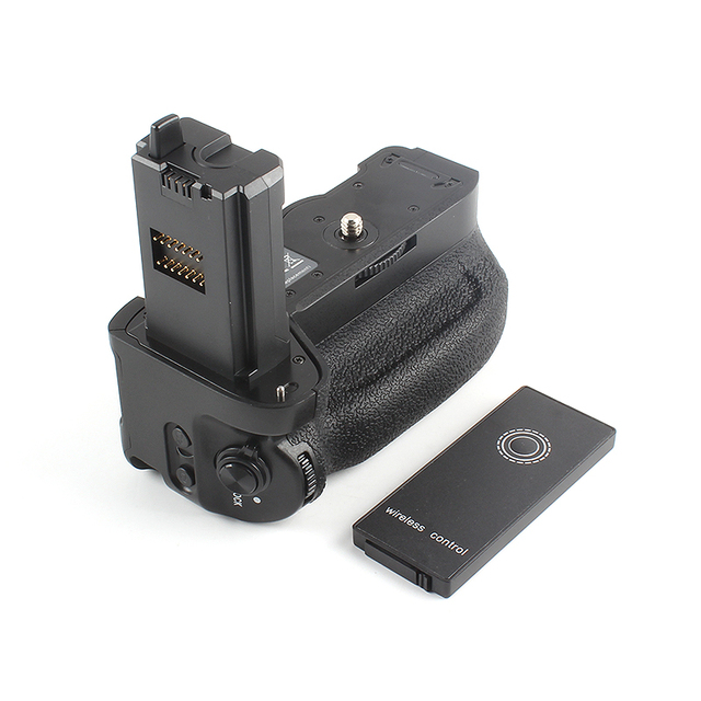 Professional VG C4EMRC Camera Battery Grip Dual Battery Long Runtime Lightweight Shock Resistant for Sony A7IV A7RV A7SIII A1