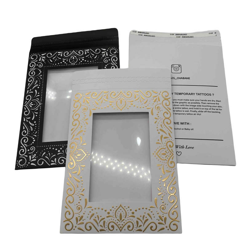 Custom Printing Paper Products Packaging Envelope with clear Window