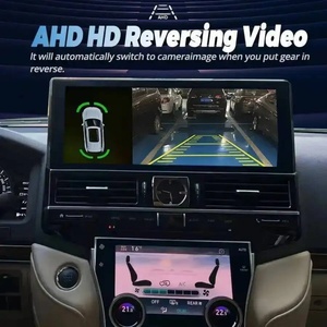 Multimedia Radio for Land Cruiser LC200 2007-2022 16.2Inch Android 14 LCD AC Panel QLED Screen Fast Charge Dashboard Mount - Product Image 3