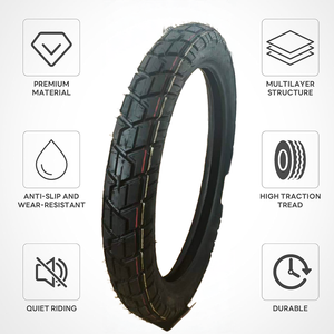 <span class=keywords><strong>Pneu</strong></span> de moto sur mesure 90/90-19 L77 8 plis avec protection anti-crevaison et crampons pour les parcours alpins difficiles - Product Image 2